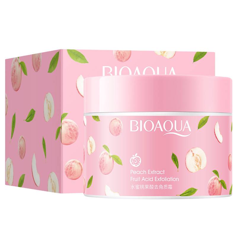 BIOAQUA Peach Exfoliating Face & body Gel 140G